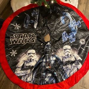 Starwars Christmas tree skirt